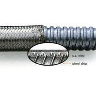 Steel Braided Galvanized Steel Flexible Conduit