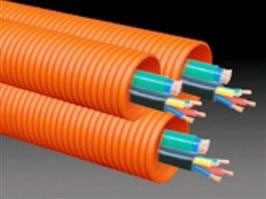Anti UV PVC tubo corrugato
